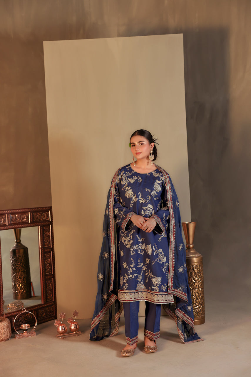 Nayaab (Stitched 3 Piece)