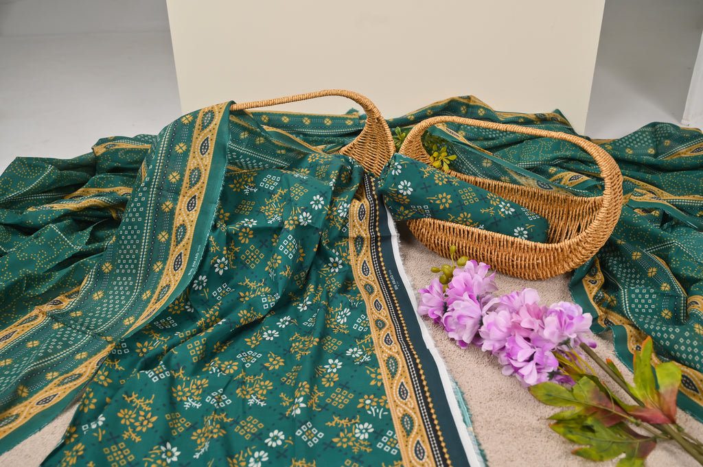 Unstitched-3 Pc