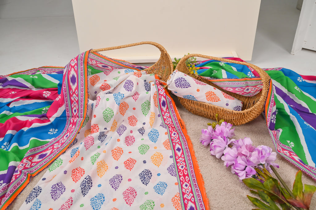 Unstitched-3 Pc